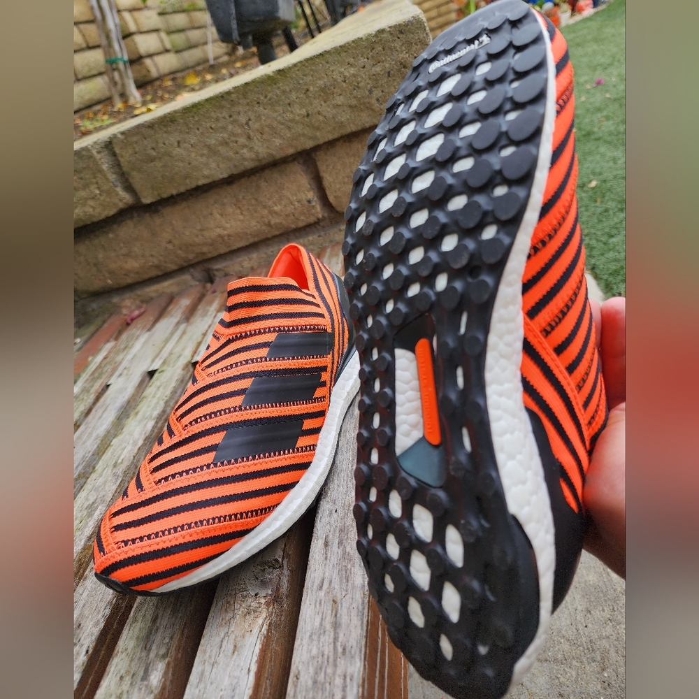 NEW Solar Orange Adidas Nemeziz 17+ UltraBoost- Mn's 8